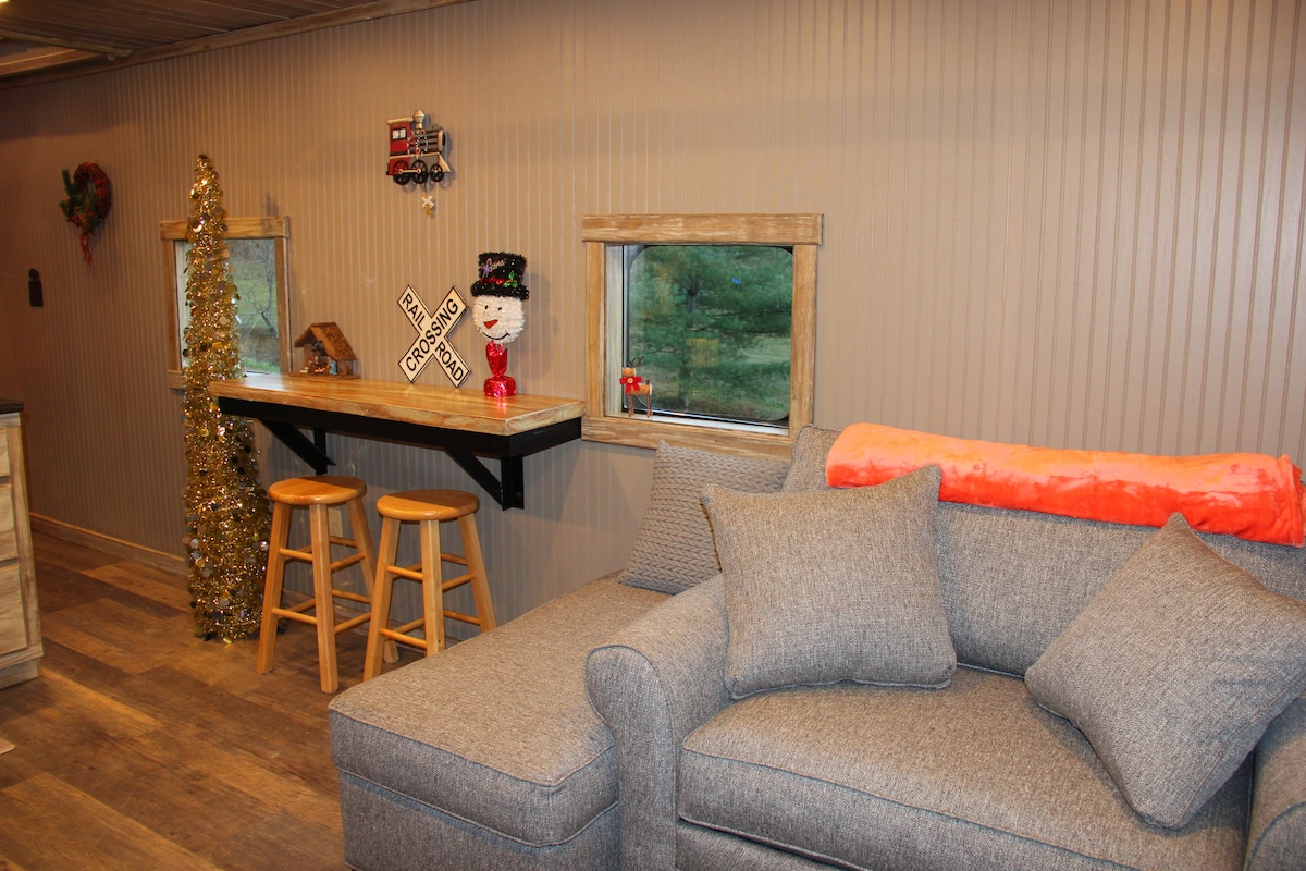 โซฟายาวดึงออกมาเป็นเตียงเดี่ยว