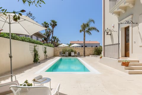 Redeveloped Mediterranean Villa with Pool