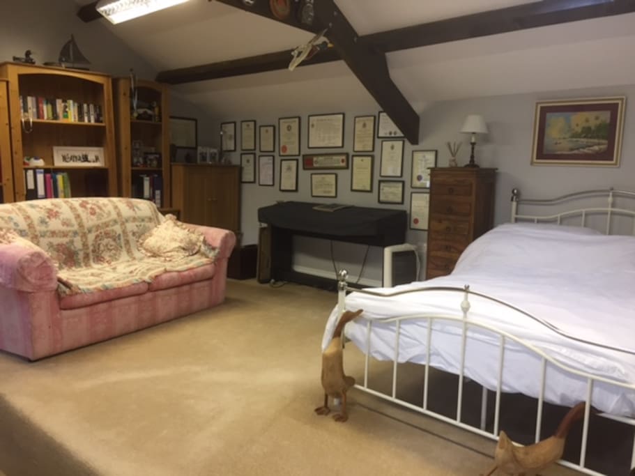 Double bedroom in annex