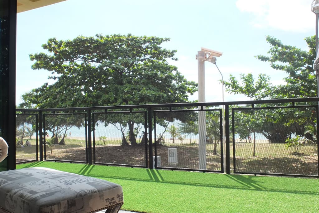 Balcony with sea view