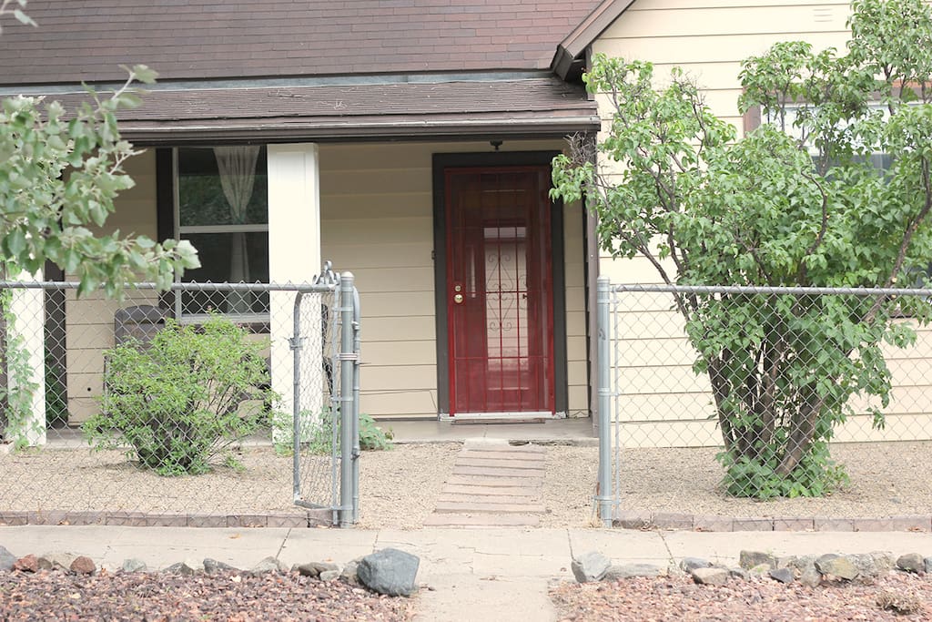 Cottage Front Door. We have one.