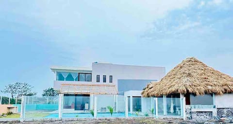 The Beautiful House on the Beach