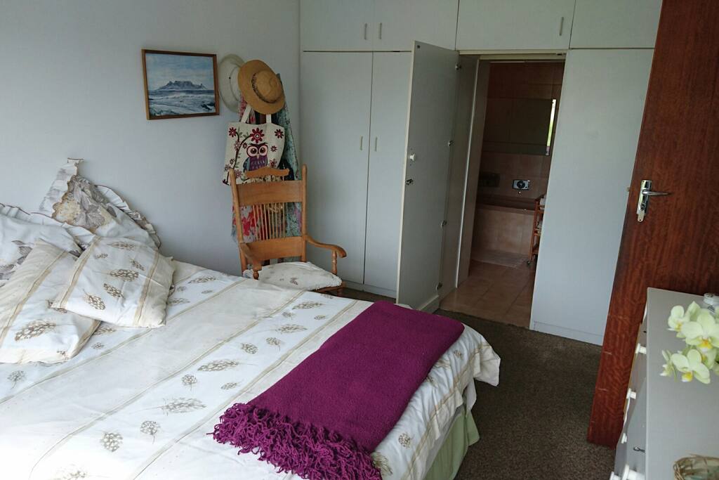 Private Bedroom with Double Bed - en-suite seen in picture