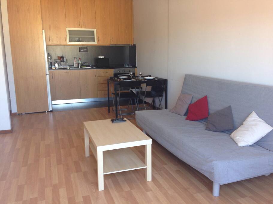 Sala e cozinha