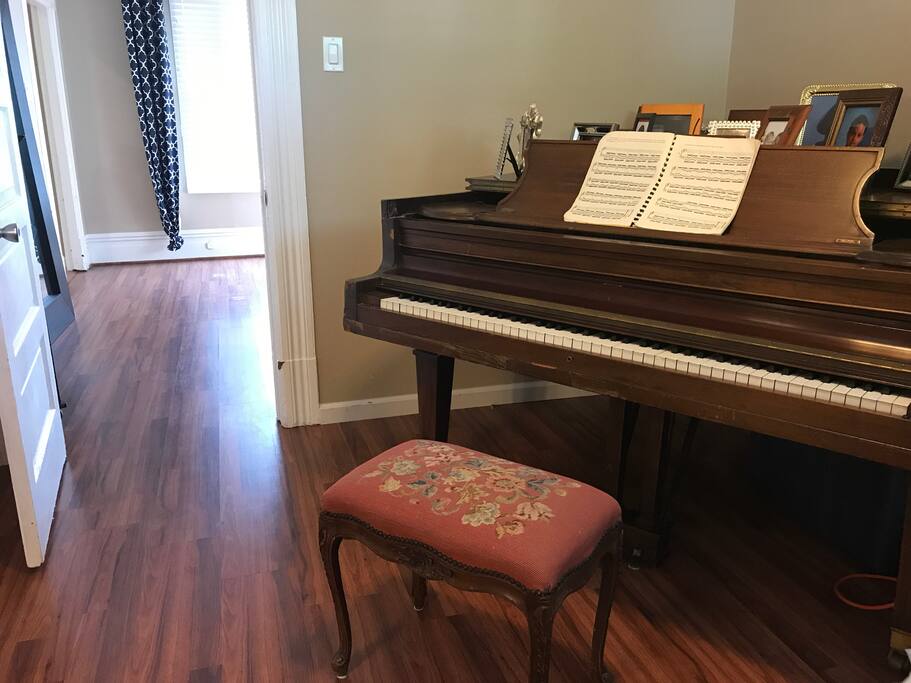Baby grand piano