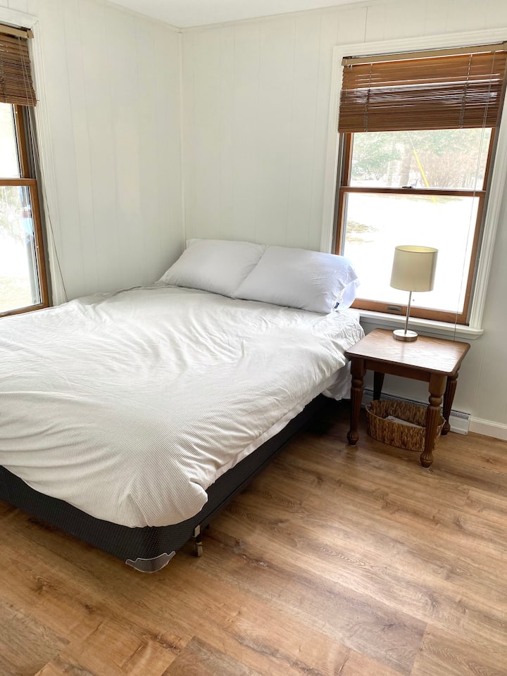 Second bedroom with a full size, pillow top mattress.