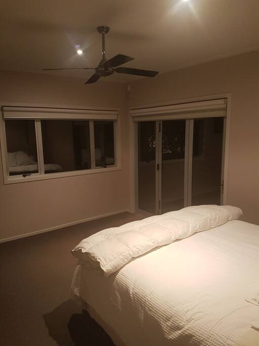 Separate external entrance for total privacy. Your own off street car park is right outside the door.