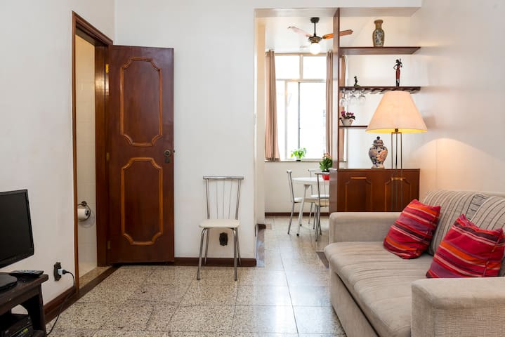 Copacabana Beach - One block