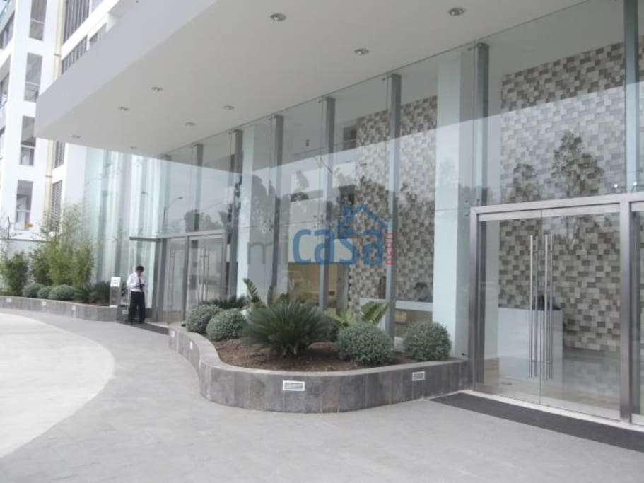 entrada del edificio