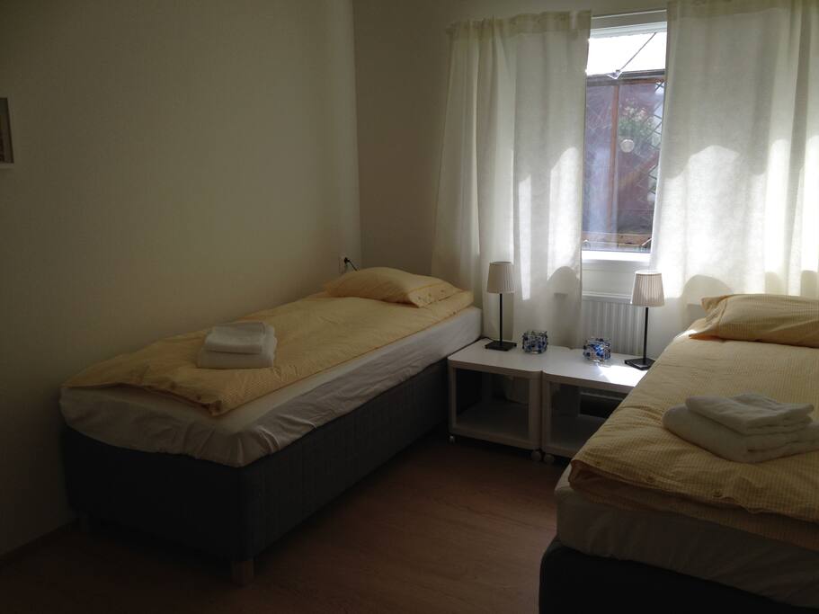 Clean and cozy bedrooms