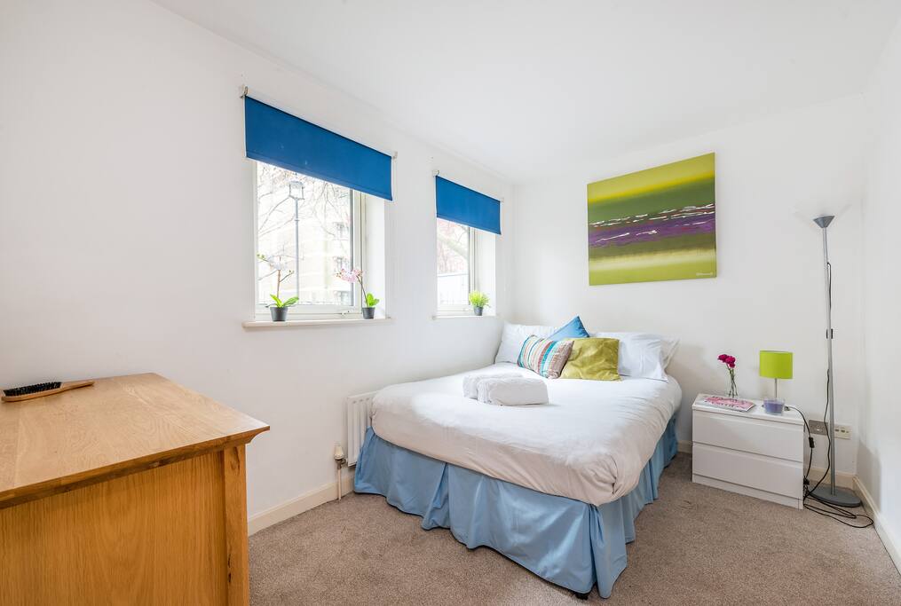 Master bedroom with double bed and ensuite