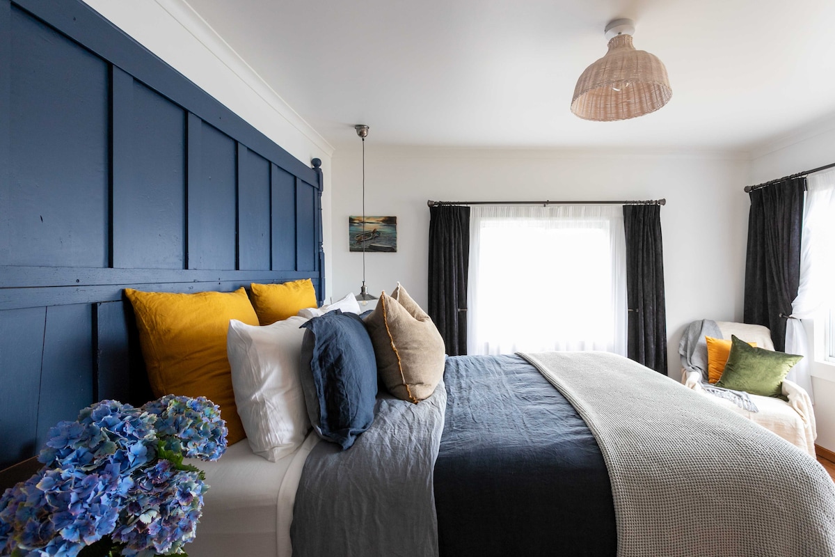 One of our biggest compliments is our comfy bed and beautiful linen. 