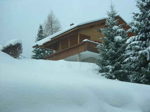 My Swiss Ski Chalet, the largest on the mountain
