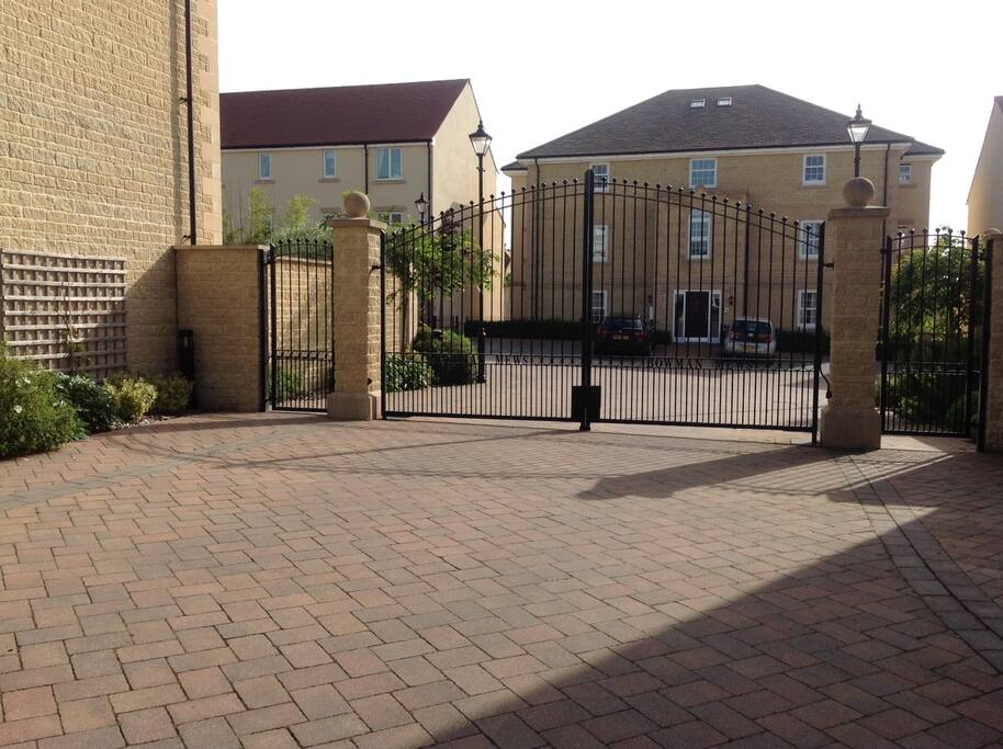 SECURE GATED ENTRANCE