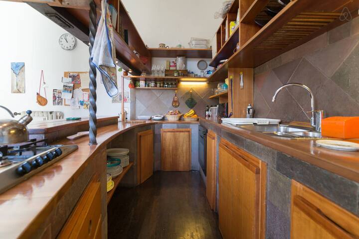 Single room with terrace access
