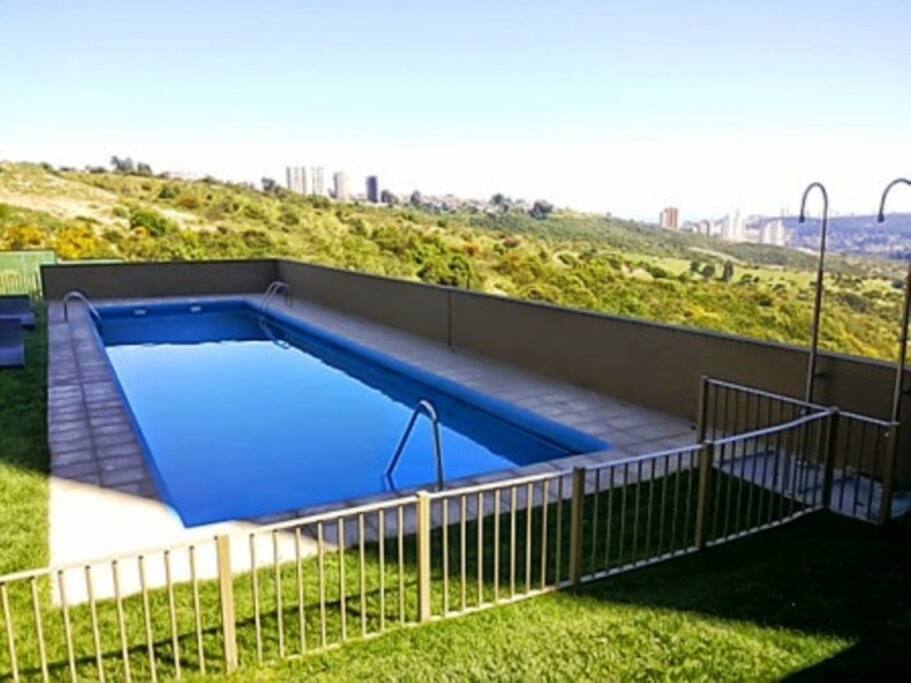Piscina con vista privilegiada