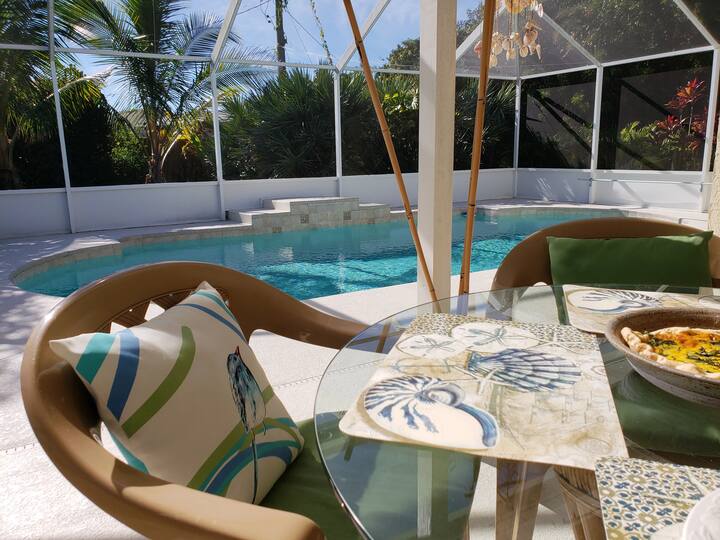Beautiful 2BR home, heated salt pool