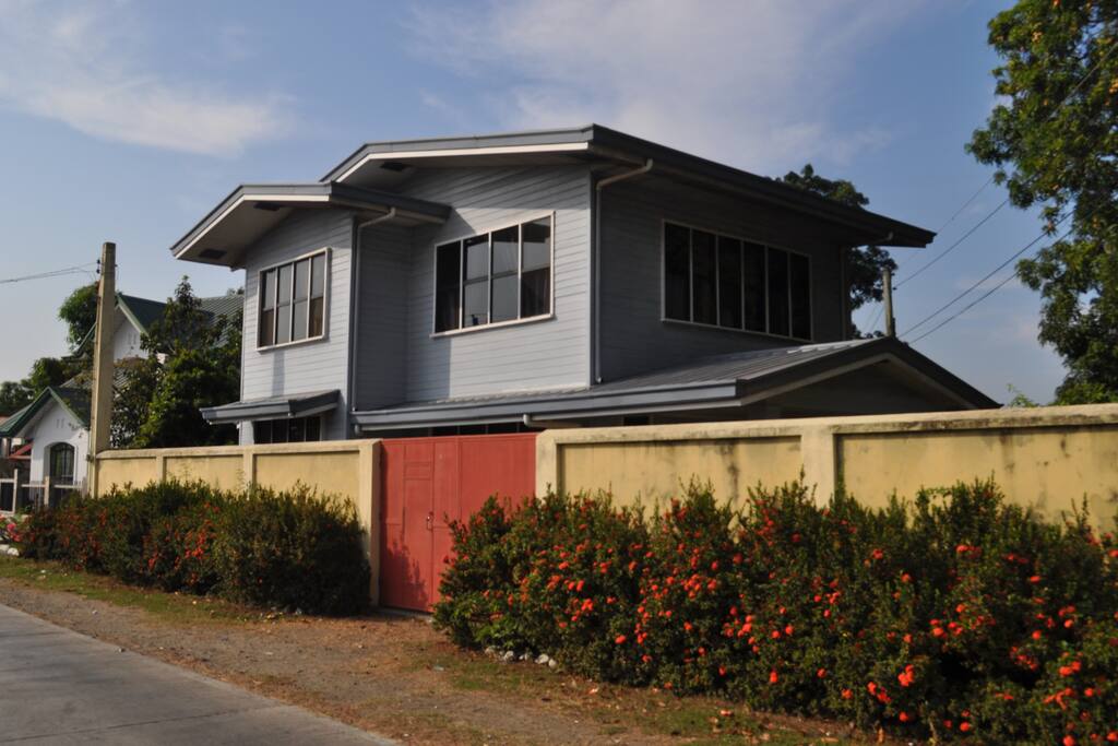 Side view of the house