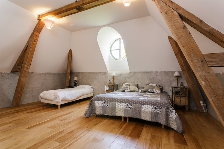 Chambre Familiale "Tilleul" Au Château De Barbirey - Chateauneuf