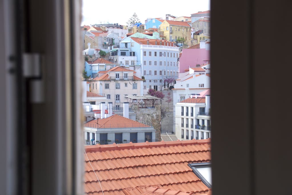 living room view