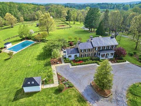 Historic Manor on Beautiful 150 acre Farm