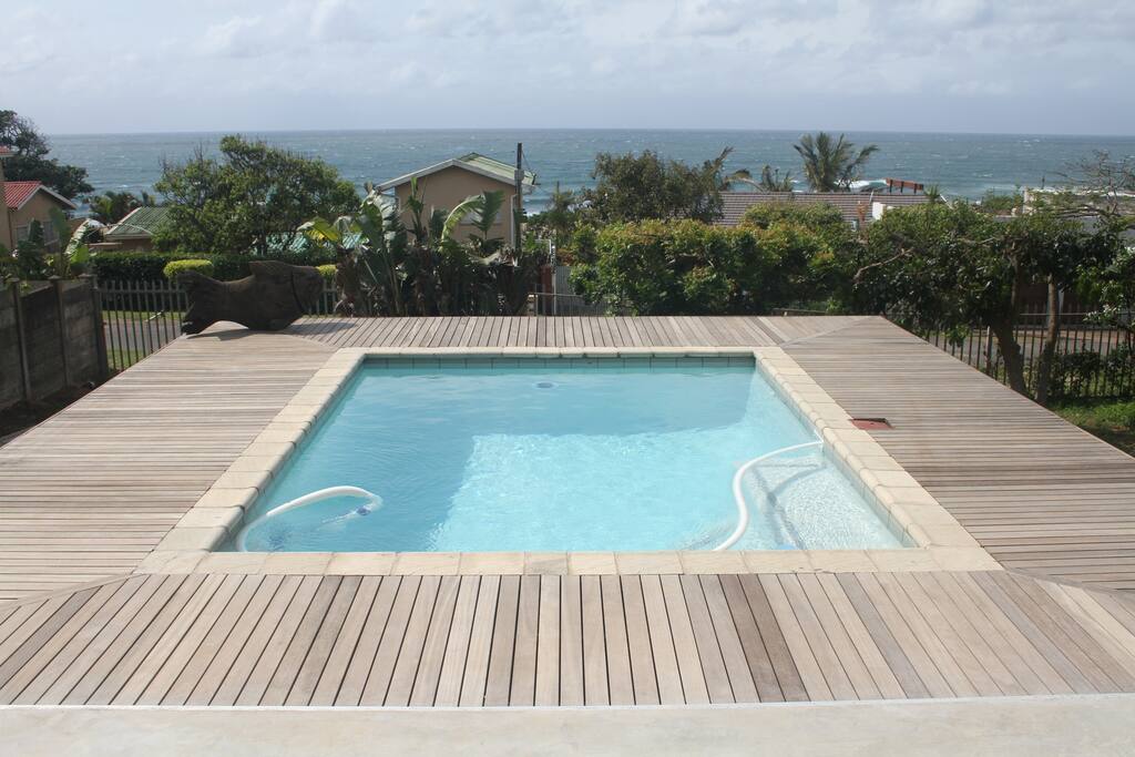 THE VIEW OVER THE POOL