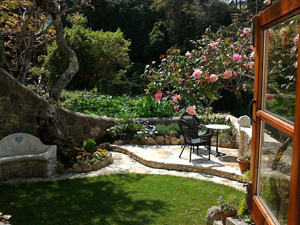 A stone cottage in a terraced garden in Sintra, Sintra, Lisbon District, Portugal, photo 1 of 10
