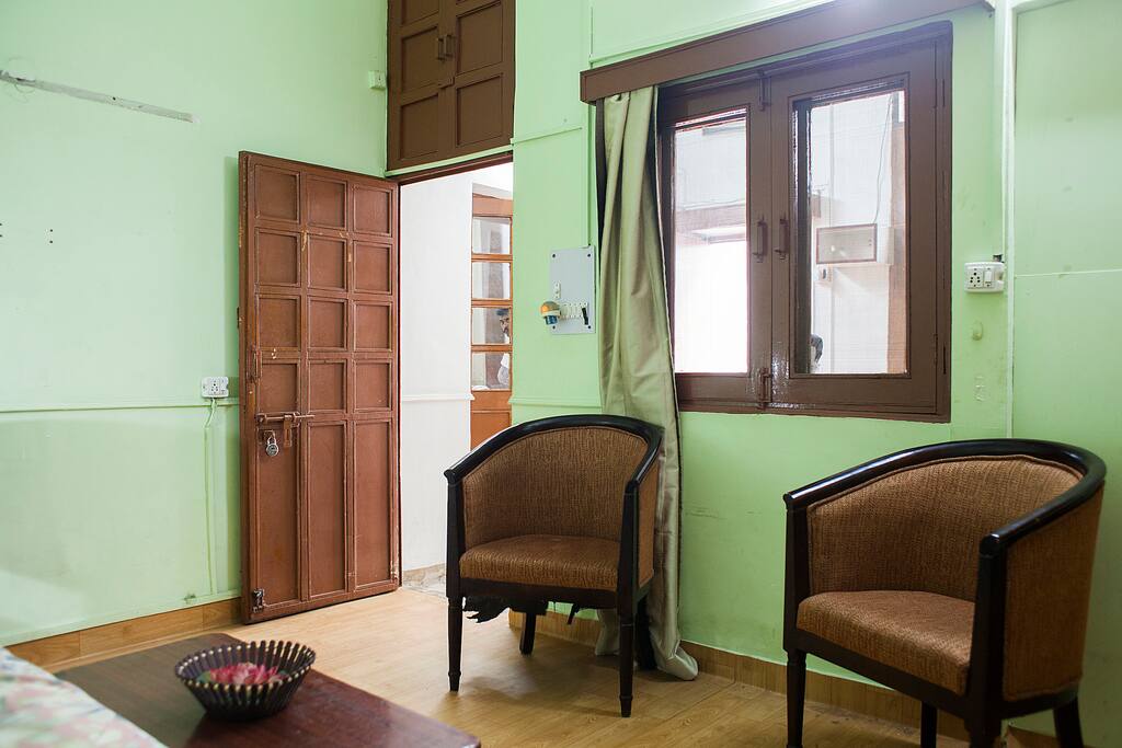 Room interior..with double bed