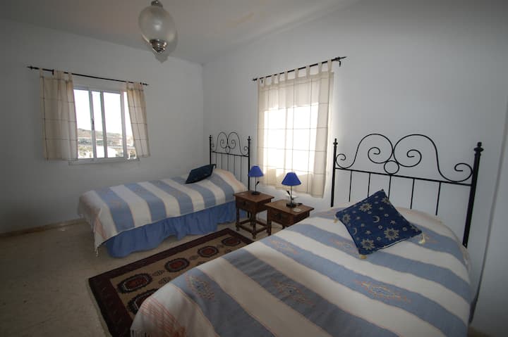 ห้องเตียงแฝดพร้อมวิวทะเล