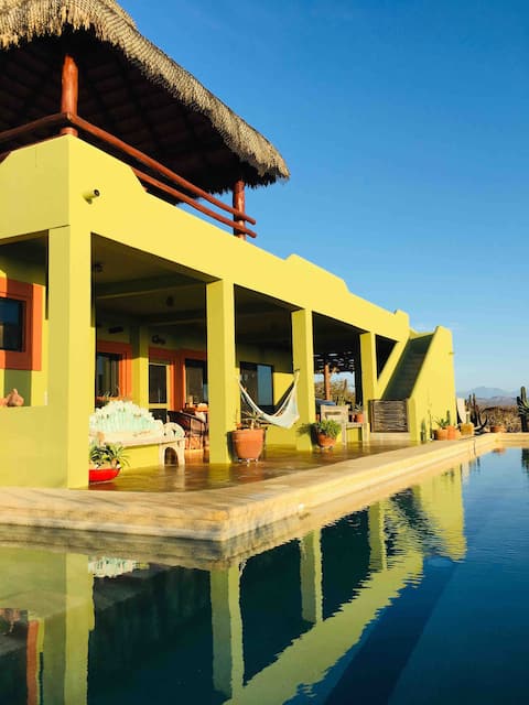 Baja Hacienda with Stunning Views and a Lap Pool