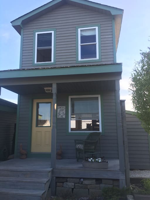 Front of the guest house