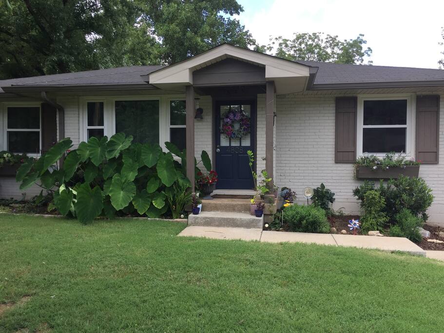 Front of the house