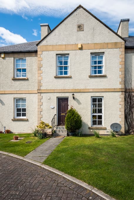 The front of the property with parking right outside