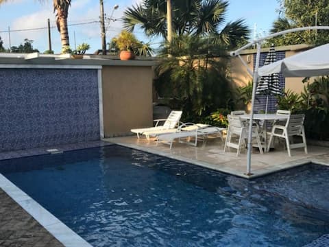 Beautiful house complete with pool and barbecue area