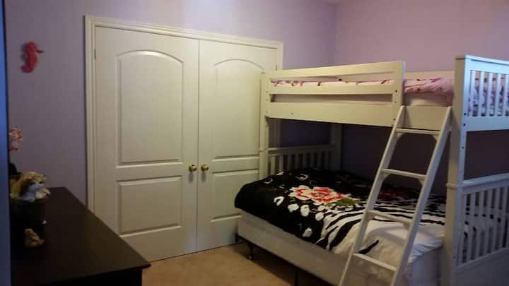 Bedroom 3 with Bunk Bed  (Single & Double)
