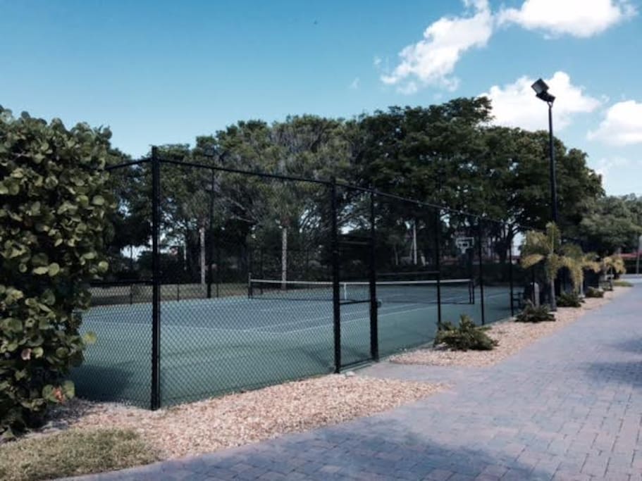 Pickle ball,Tennis court, basketball court &