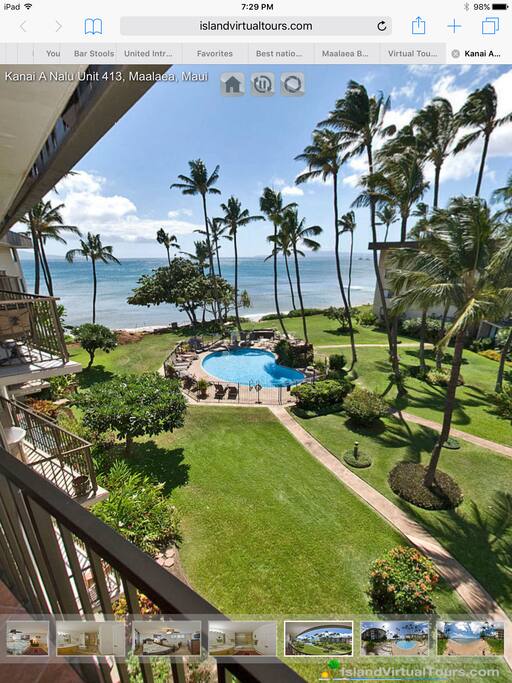 View from the lanai