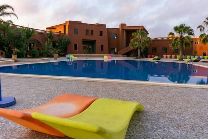 Villa tranquille a club evasion de mirleft