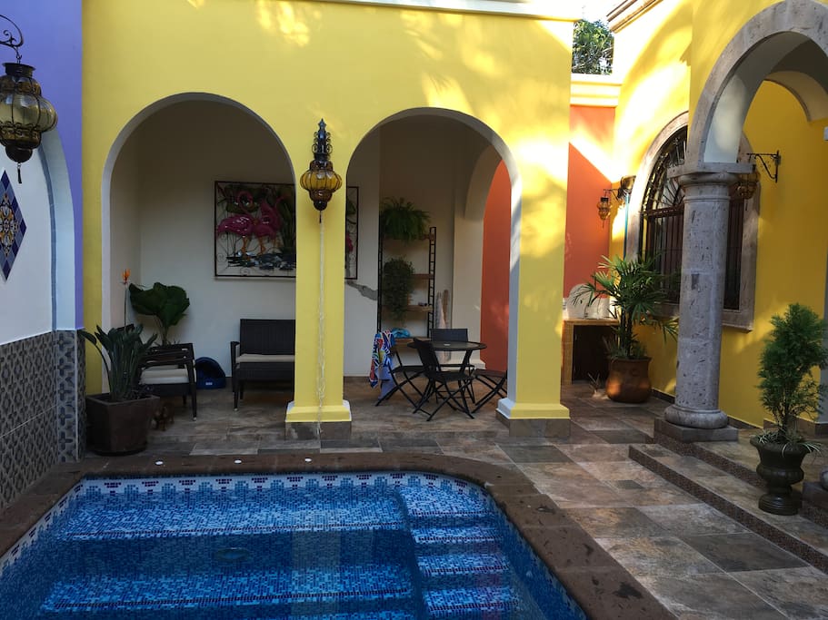 Pool area