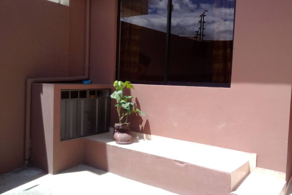 Frente de la casa