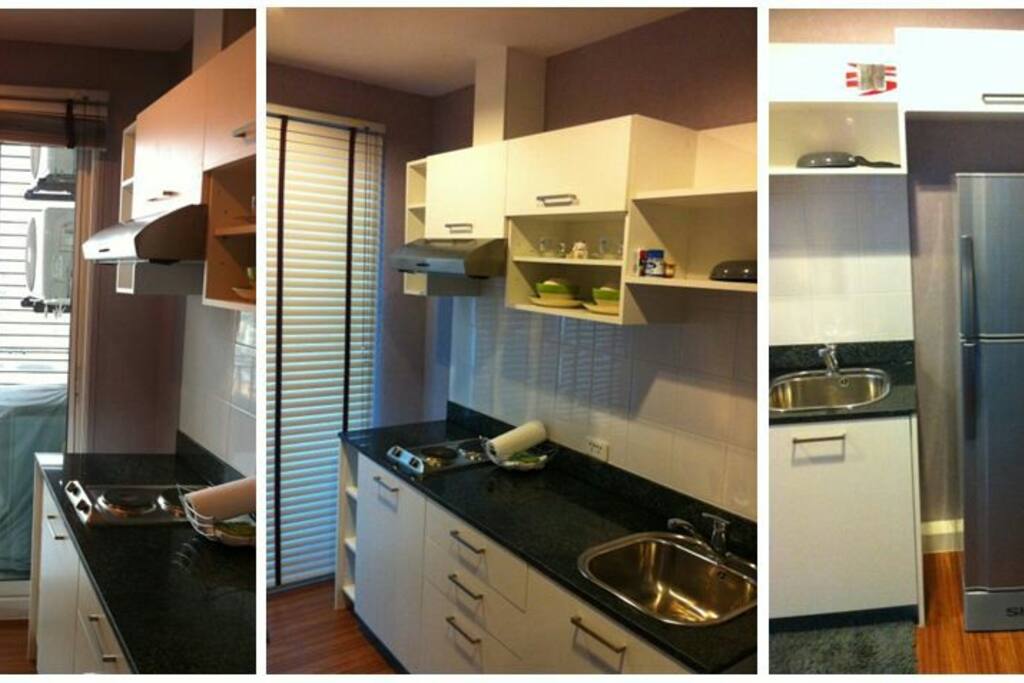 Kitchen & Electric stove