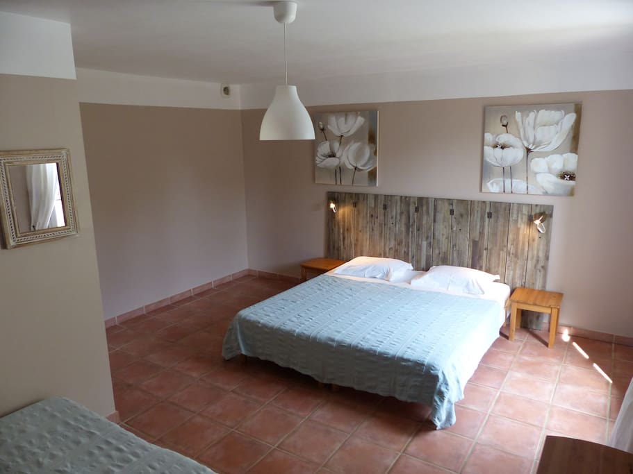Chaume des agneaux, chambre 4 personnes