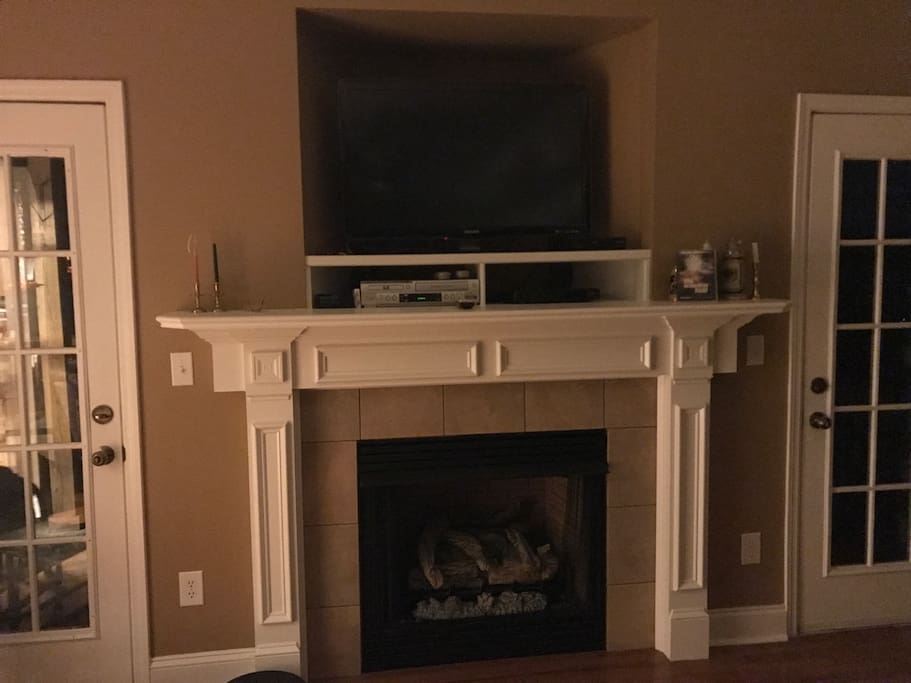 Seasonal Fireplace