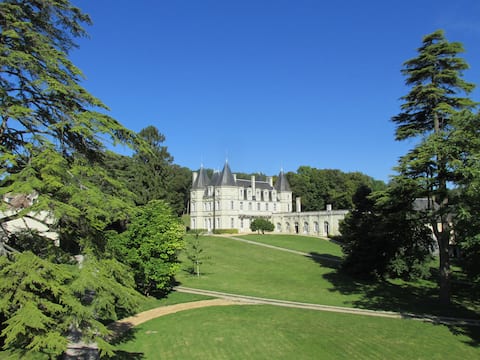 Château de la Barbelinière + pool