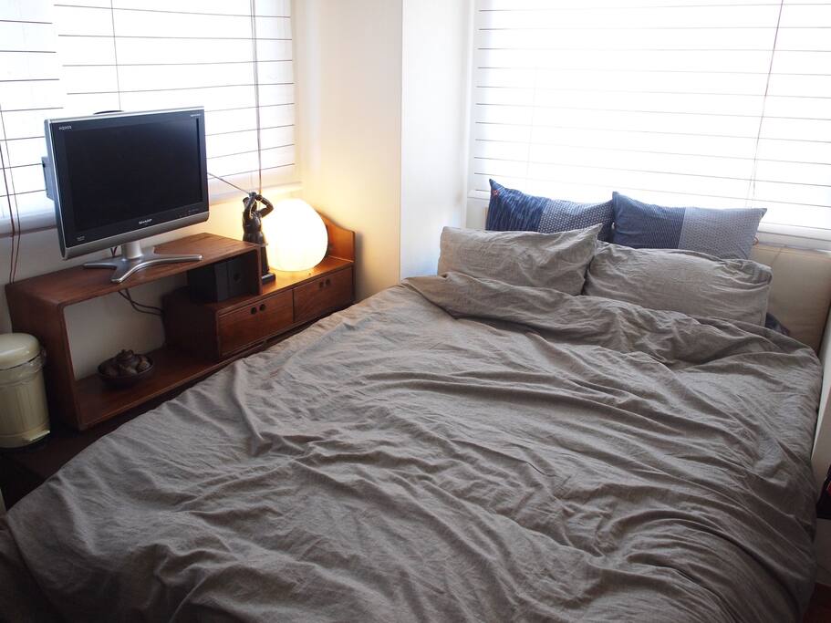 Tadami Unit can be bed. Good for 2 peoples.