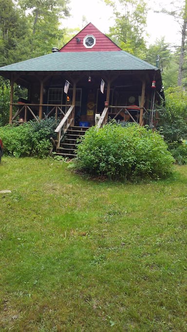 Front of cabin