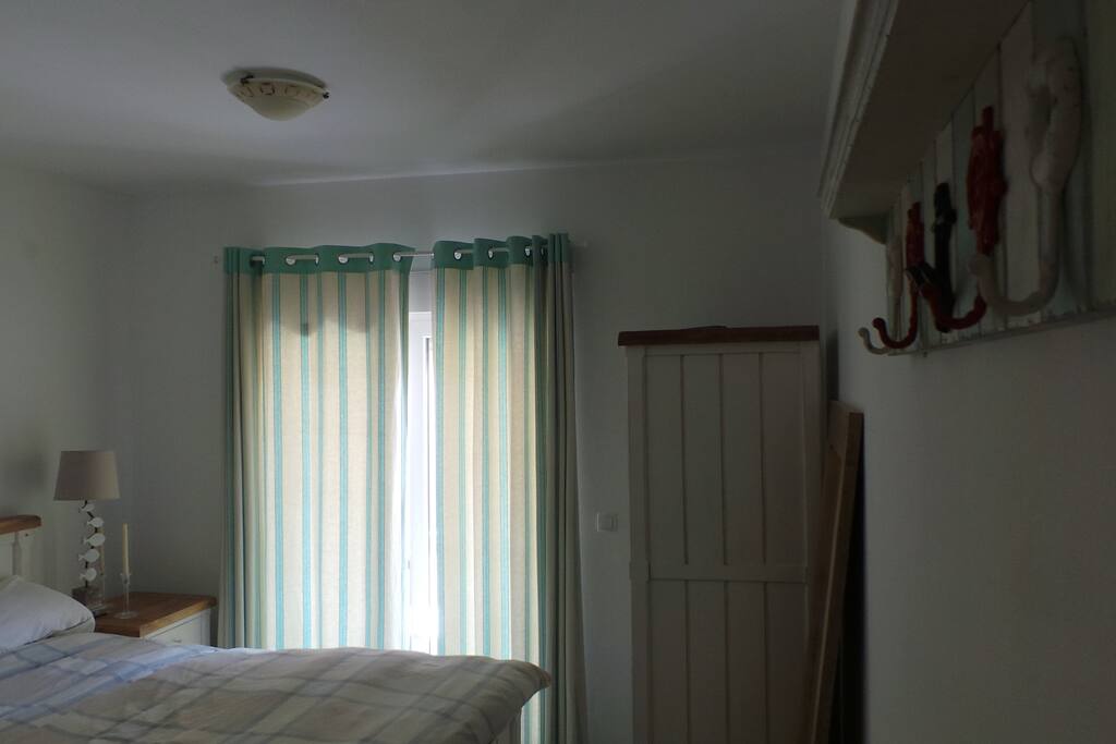 Master Bedroom With French Doors