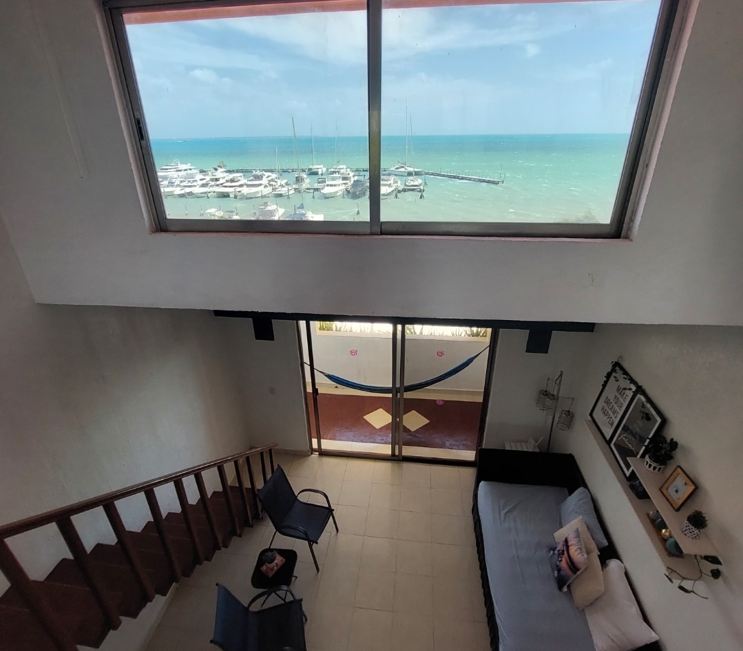 Top Airbnb: BEAUTIFUL LOFT WITH OCEAN VIEW, POOL AND PRIVATE BEACH en Supermanzana 86