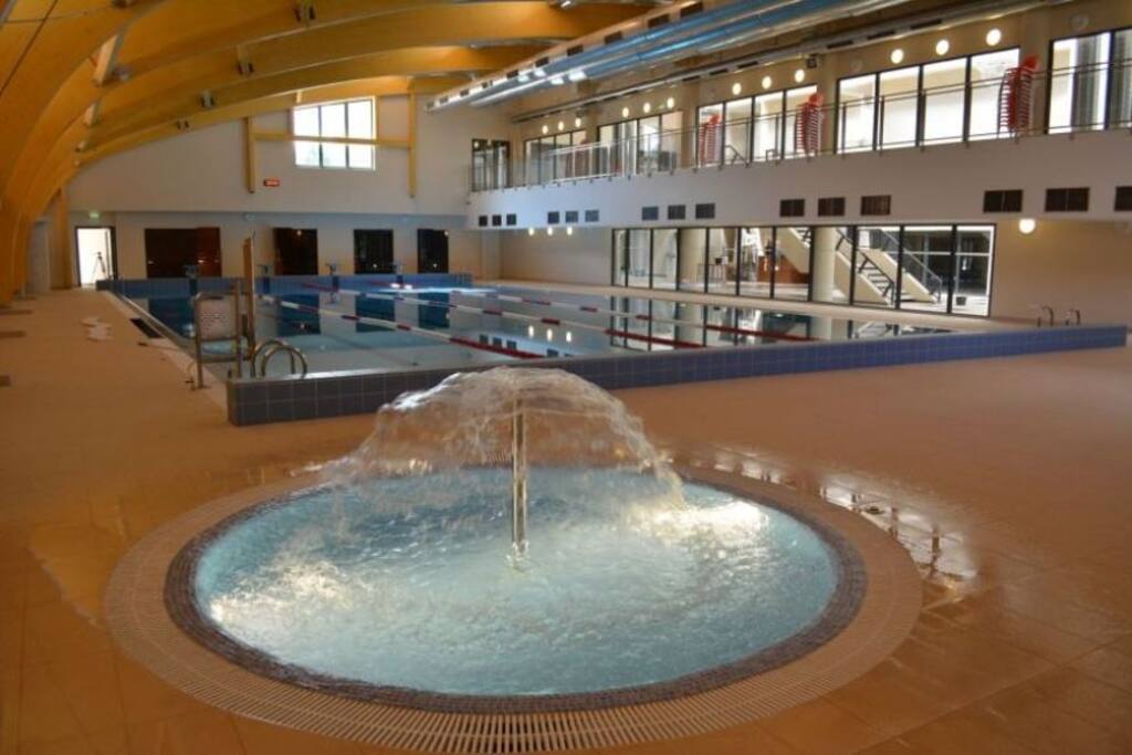 Swimming pool and sauna are available in 100 meters