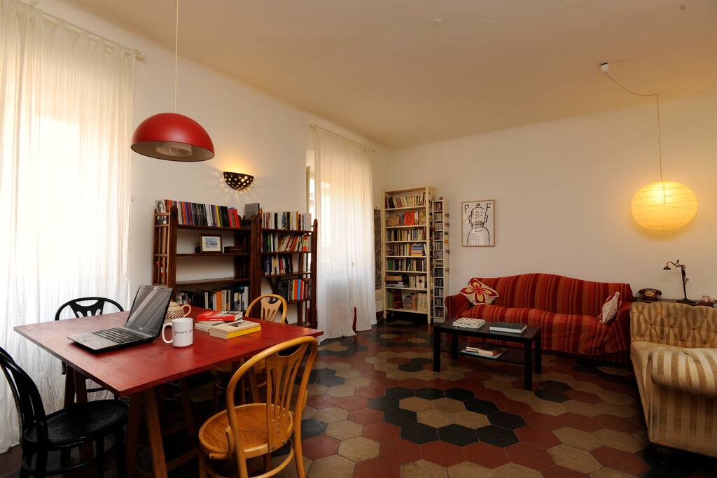 Salone, angolo destro
